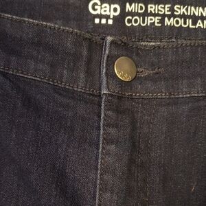 GAP Mid Rise Skinny Fit Size 10 Woman's Jeans sac952